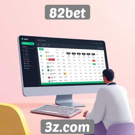 Interface do usuário e experiência de navegação no 82bet